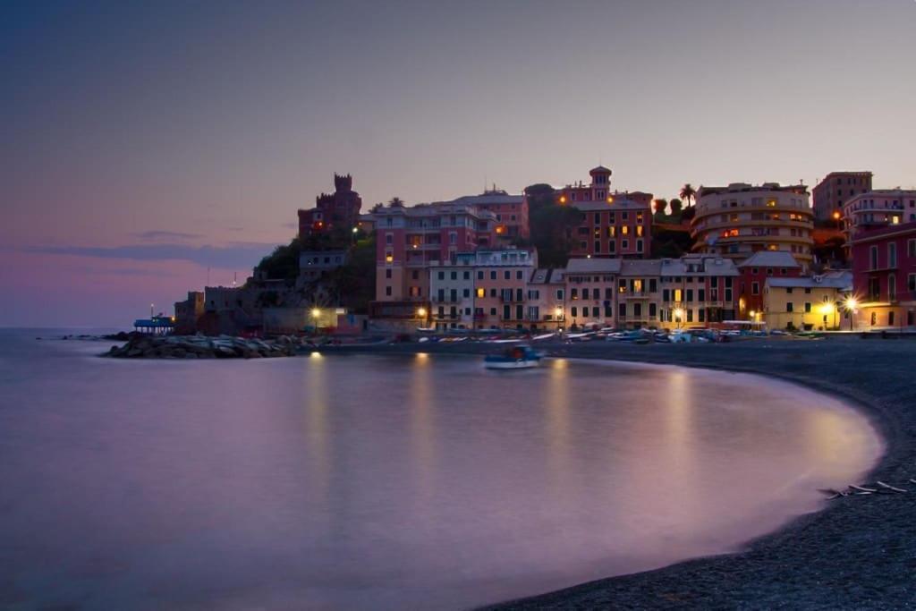 Pisi Home, 2 Min Dalla Spiaggia E Dall' Ospedale Gaslini Genua Exteriör bild