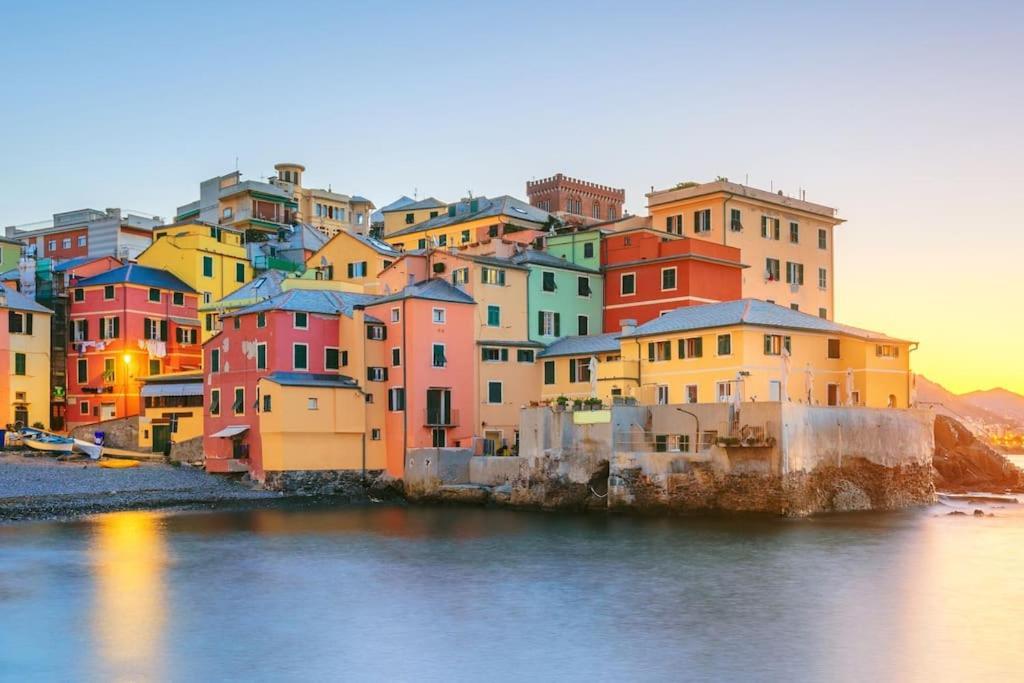 Pisi Home, 2 Min Dalla Spiaggia E Dall' Ospedale Gaslini Genua Exteriör bild